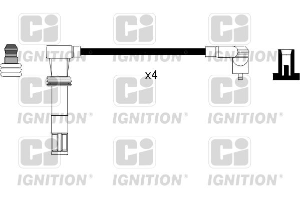 QUINTON HAZELL Комплект проводов зажигания XC981